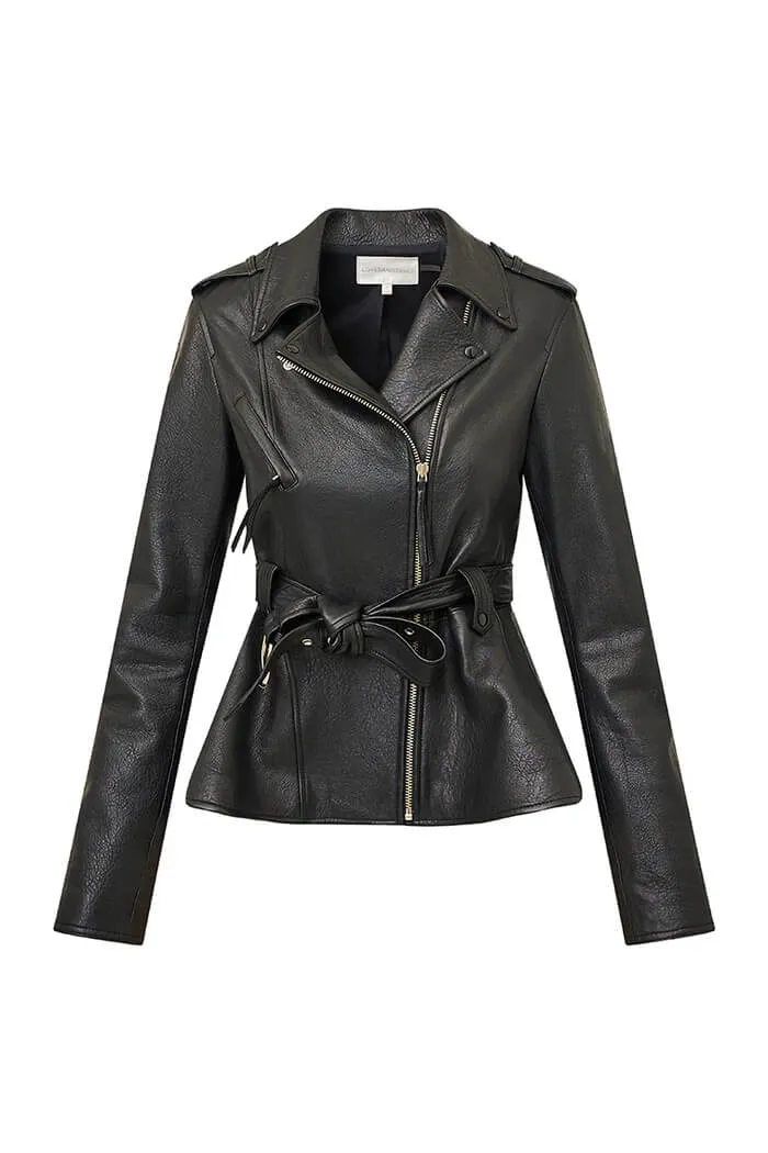 Love Shack Fancy - Montine Jacket in Black