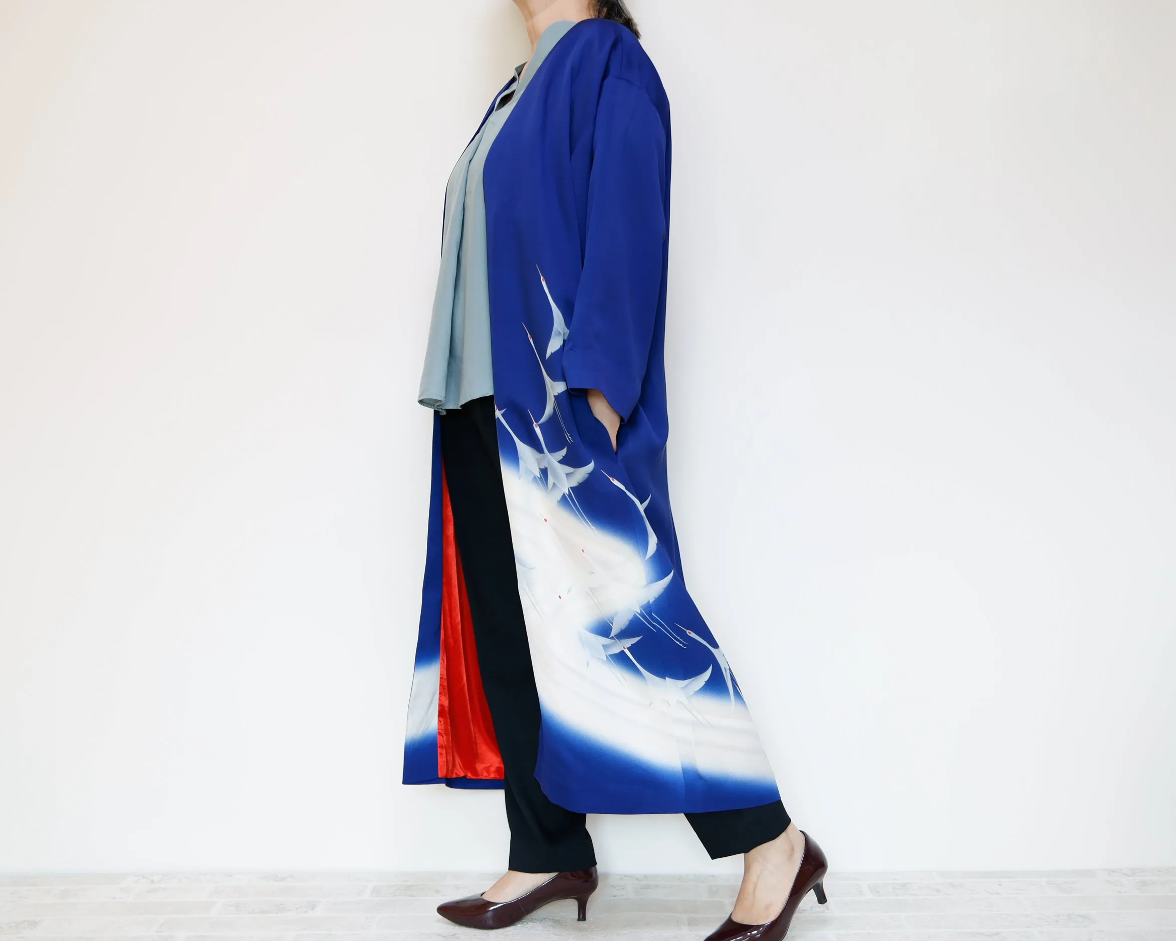 <J06-024> KIMONO Long Jacket