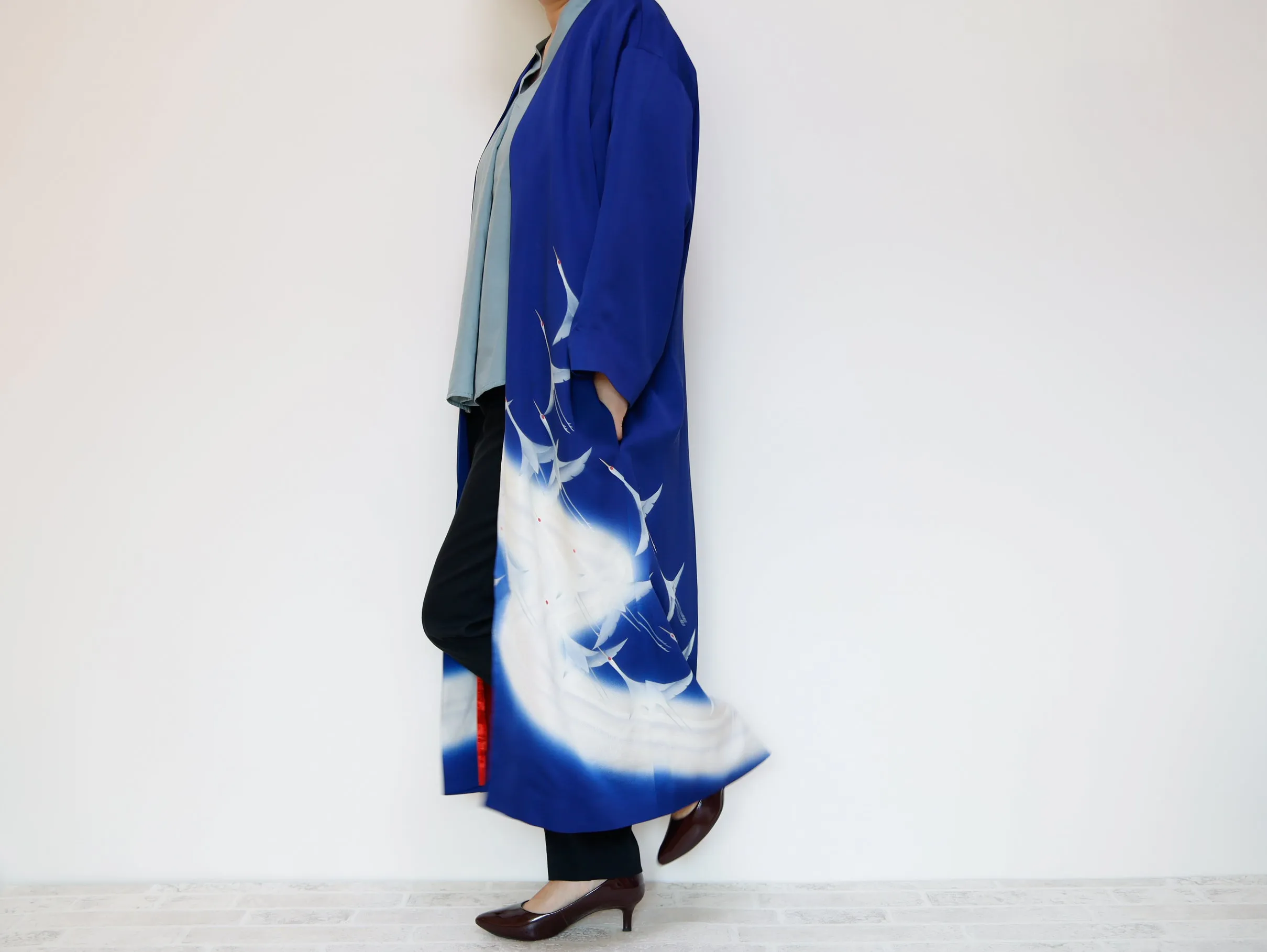 <J06-024> KIMONO Long Jacket