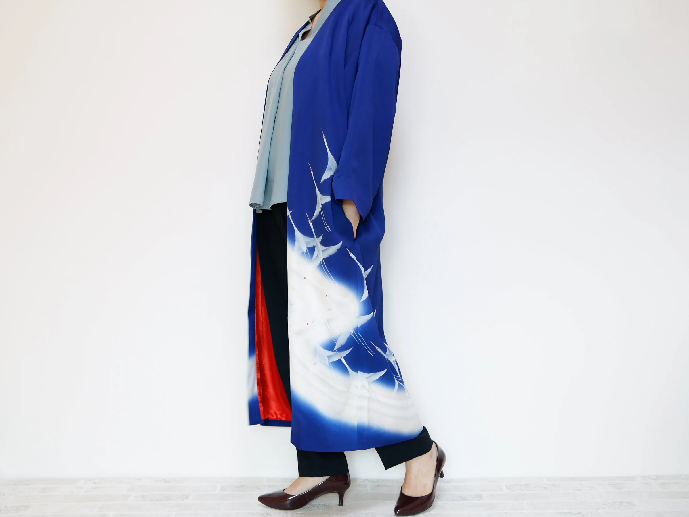 <J06-024> KIMONO Long Jacket