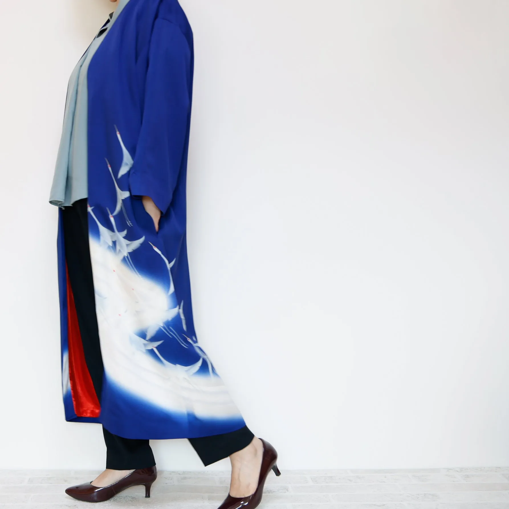 <J06-024> KIMONO Long Jacket