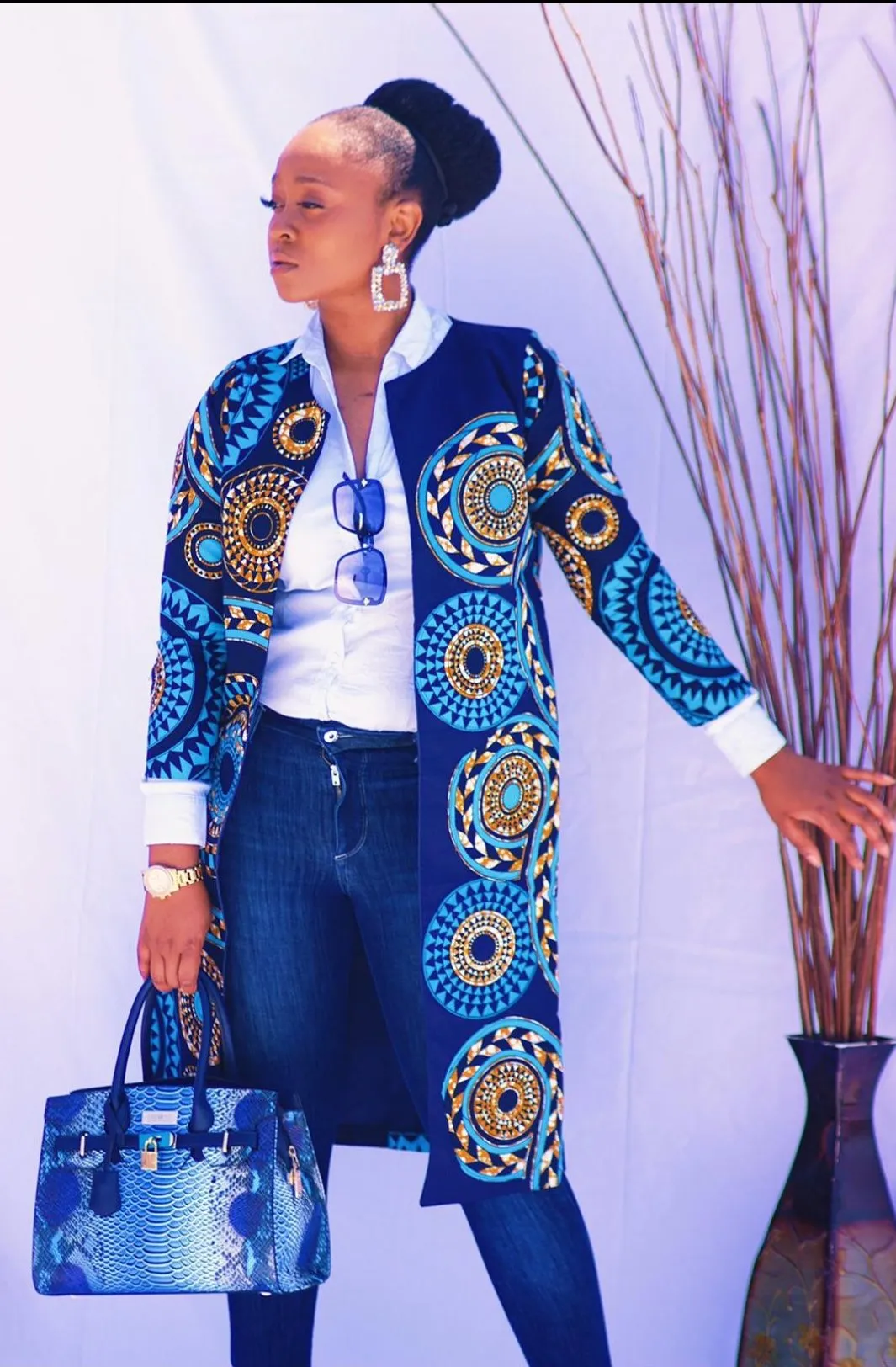 Madame Esohe Ankara Jacket