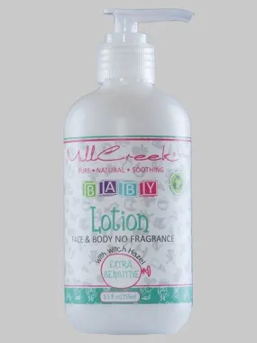 Mill Creek Baby Lotion Fragrance Free 8 fl oz Liquid