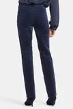 NYDJ Marilyn Straight Corduroy Pants Starless Sky