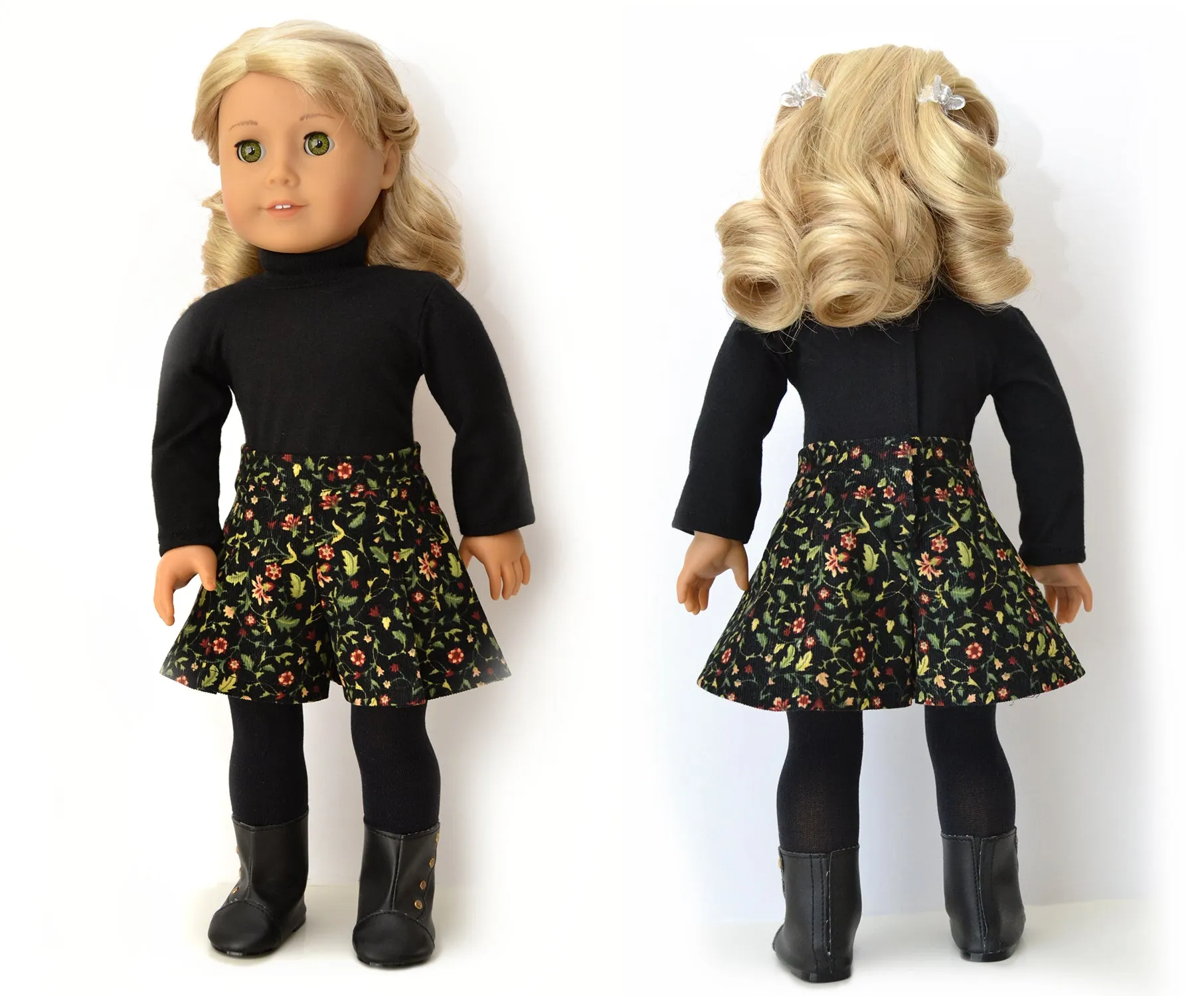 Oahu Culottes 18" Doll Clothes Pattern