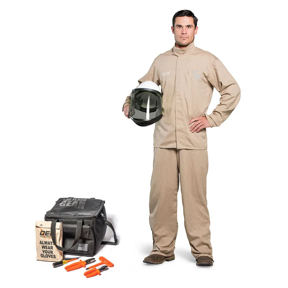 OEL 8 Cal Jacket & Bib Overall Headgear Kit  - AFW8-KJB