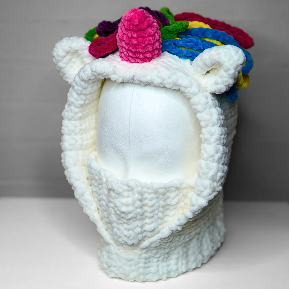 PATTERN: UNICORN Balaclava Turtleneck