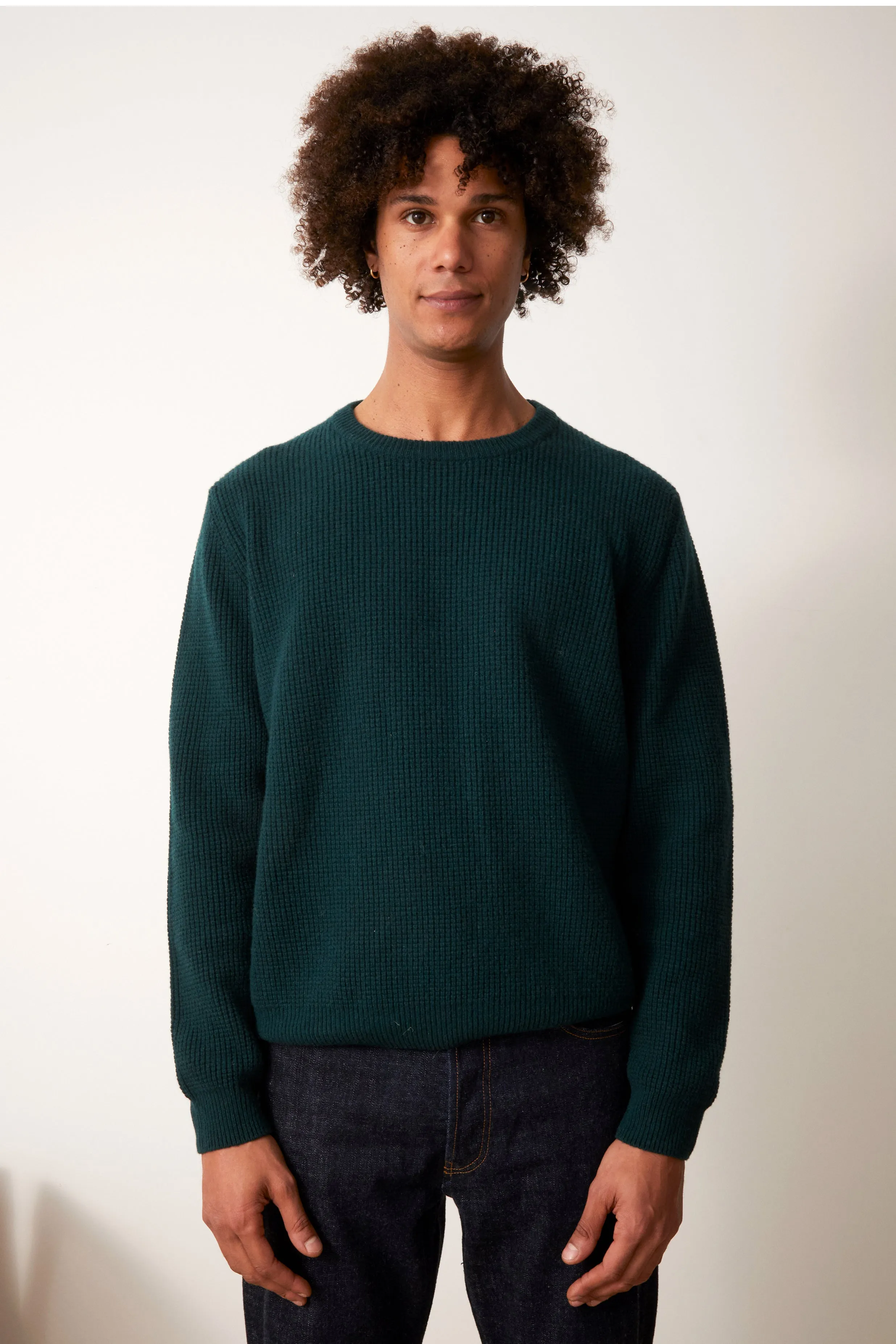 Pull Verone vert sapin