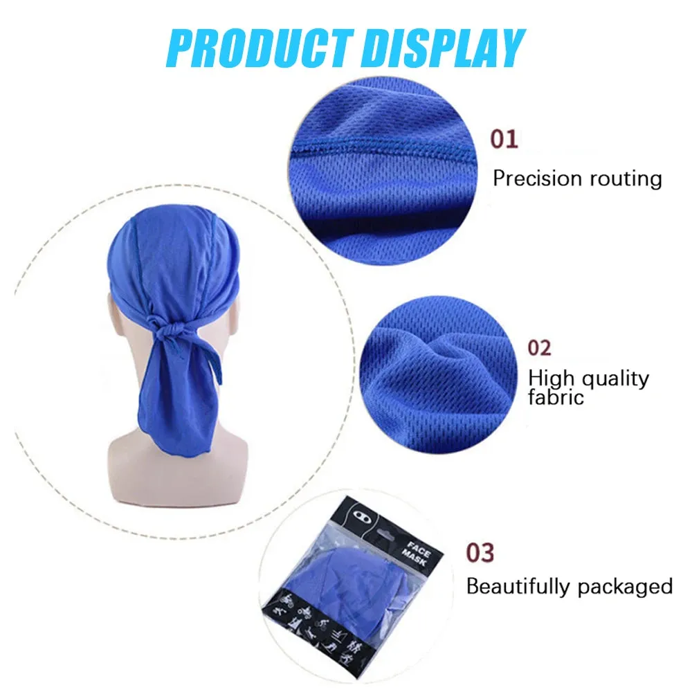 Quick Dry  Bandana UV Protection Headband Scarf Summer Men  Riding Bandana Headscarf  Balaclava Headscarf