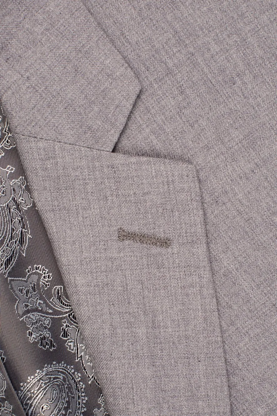 "Madison" Heather Grey Suit Jacket