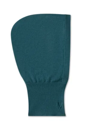 Ribbed Knit Balaclava - Deep Teal