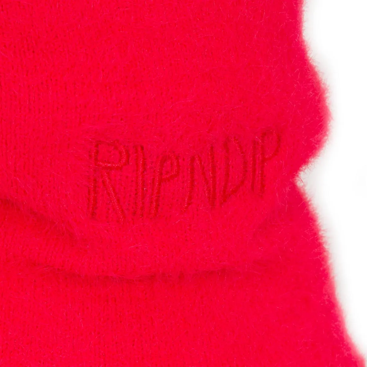 RIPNDIP Lord Devil Mohair  Balaclava - Red