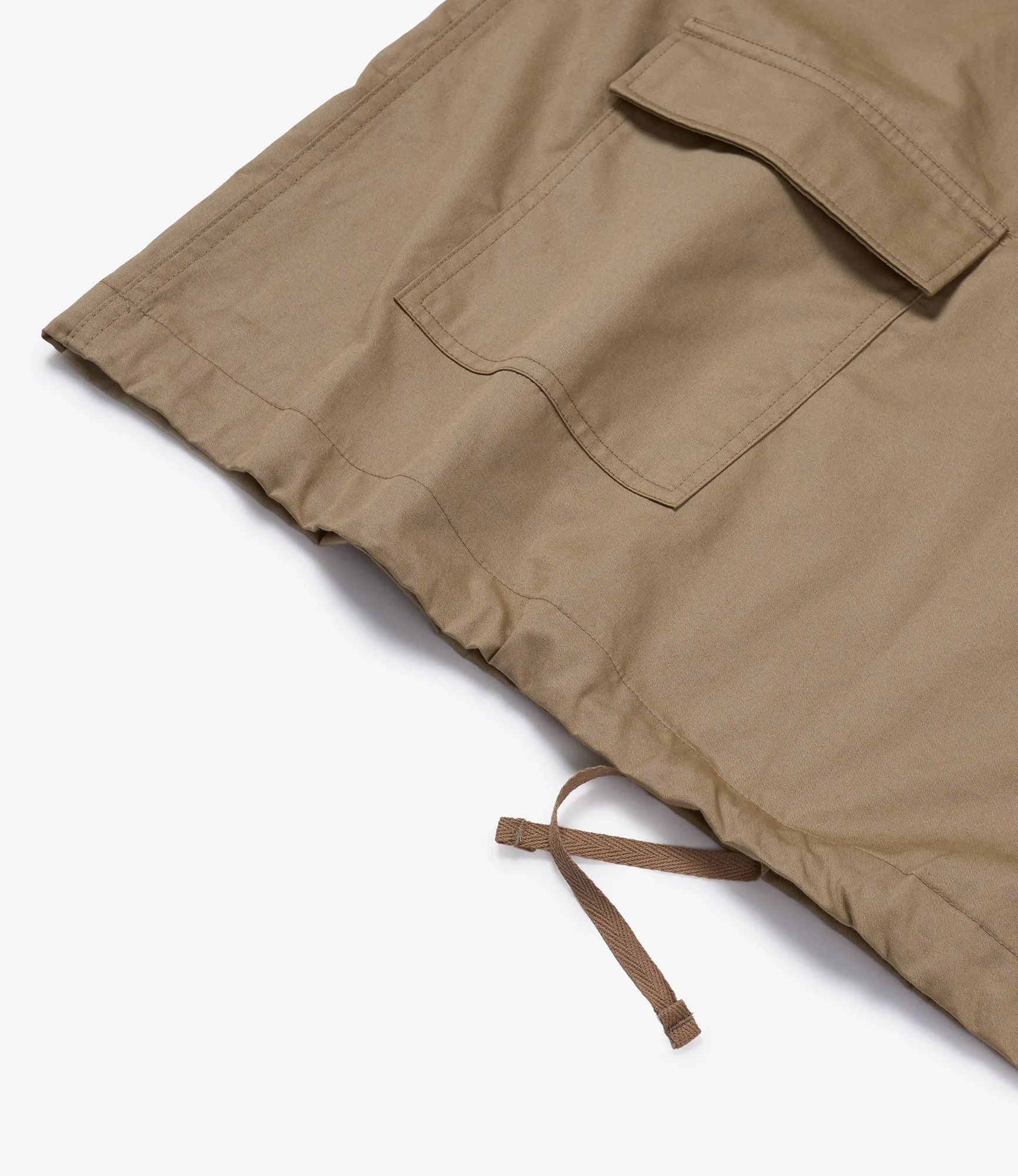 Salvage Smock – Beige Cotton Fineline Twill