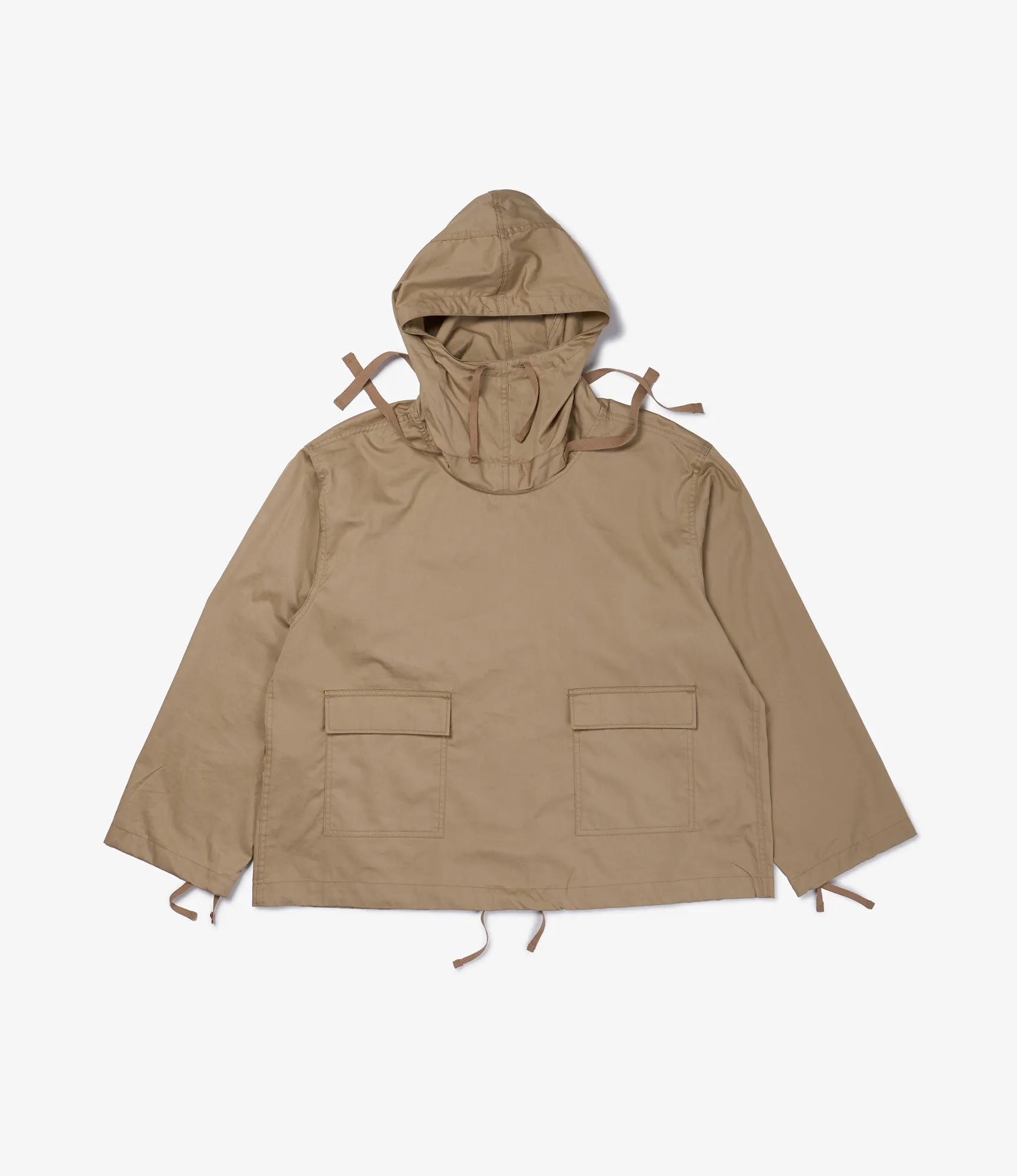 Salvage Smock – Beige Cotton Fineline Twill