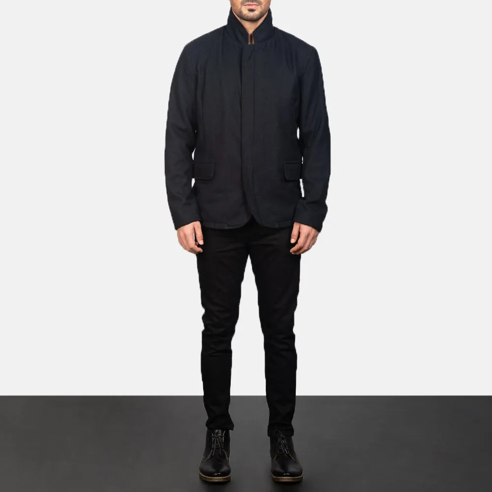 Thomas Black Wool Jacket