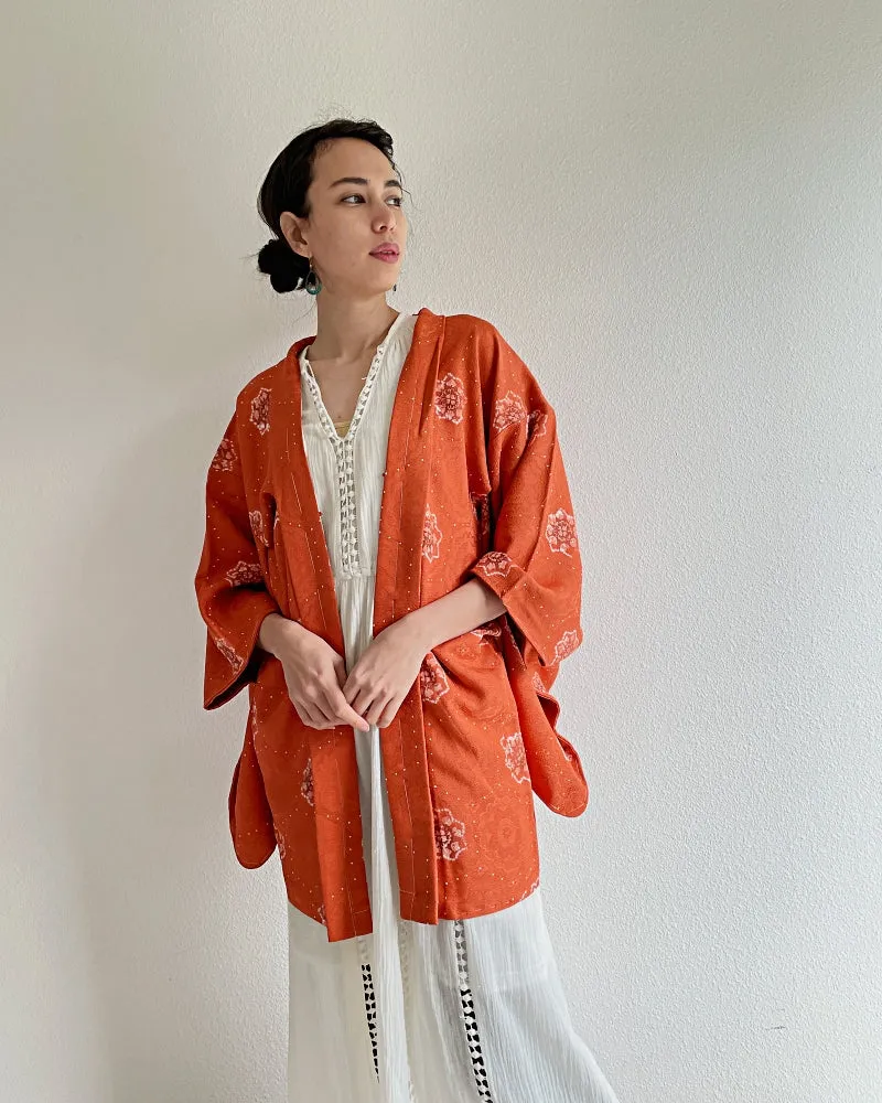 Tie Dye Mandala  Haori Kimono Jacket