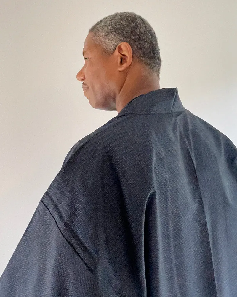 Tiger Oshima Tsumugi Haori Kimono Jacket