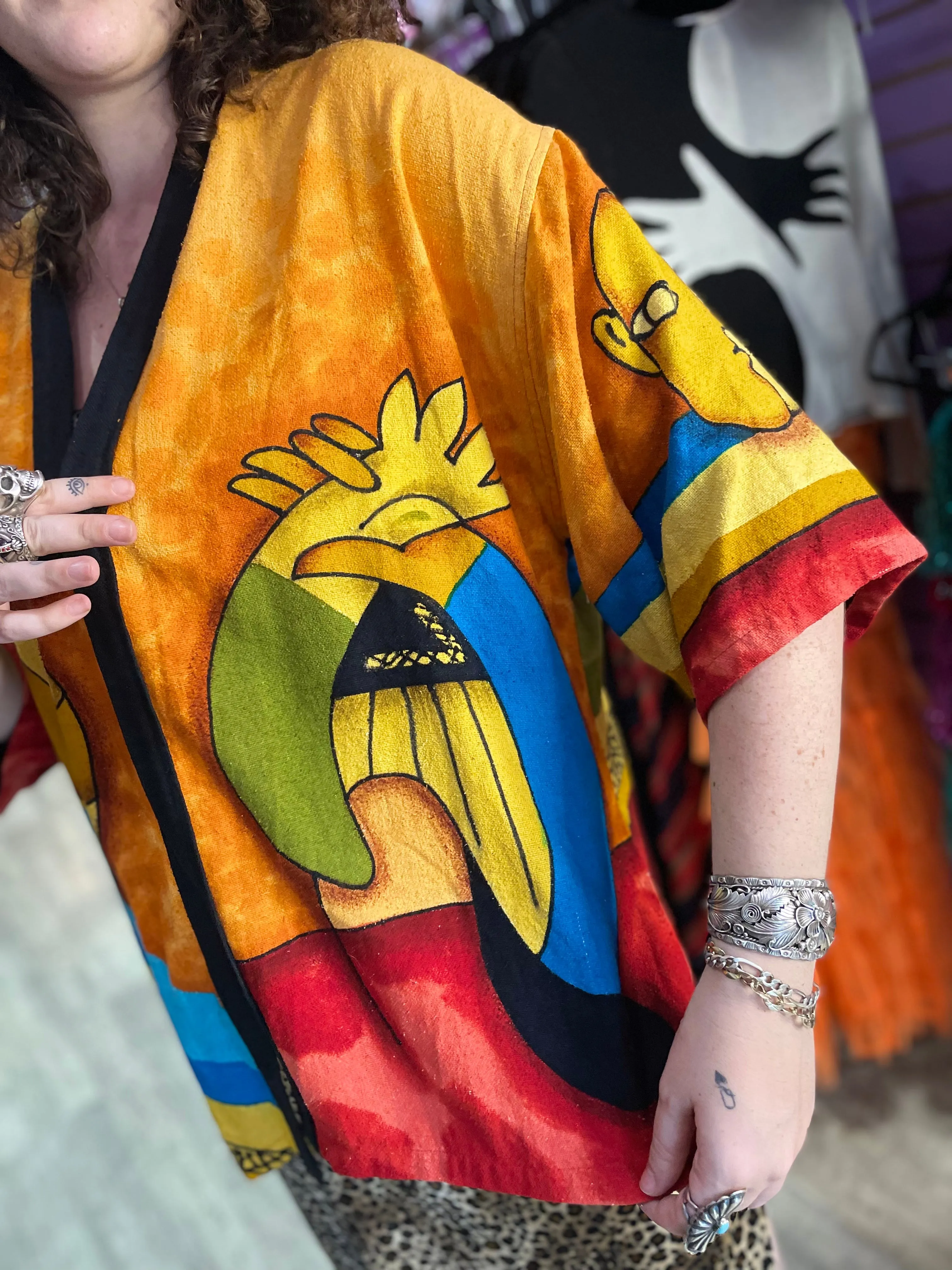 Vintage 90s Picasso Kimono Jacket