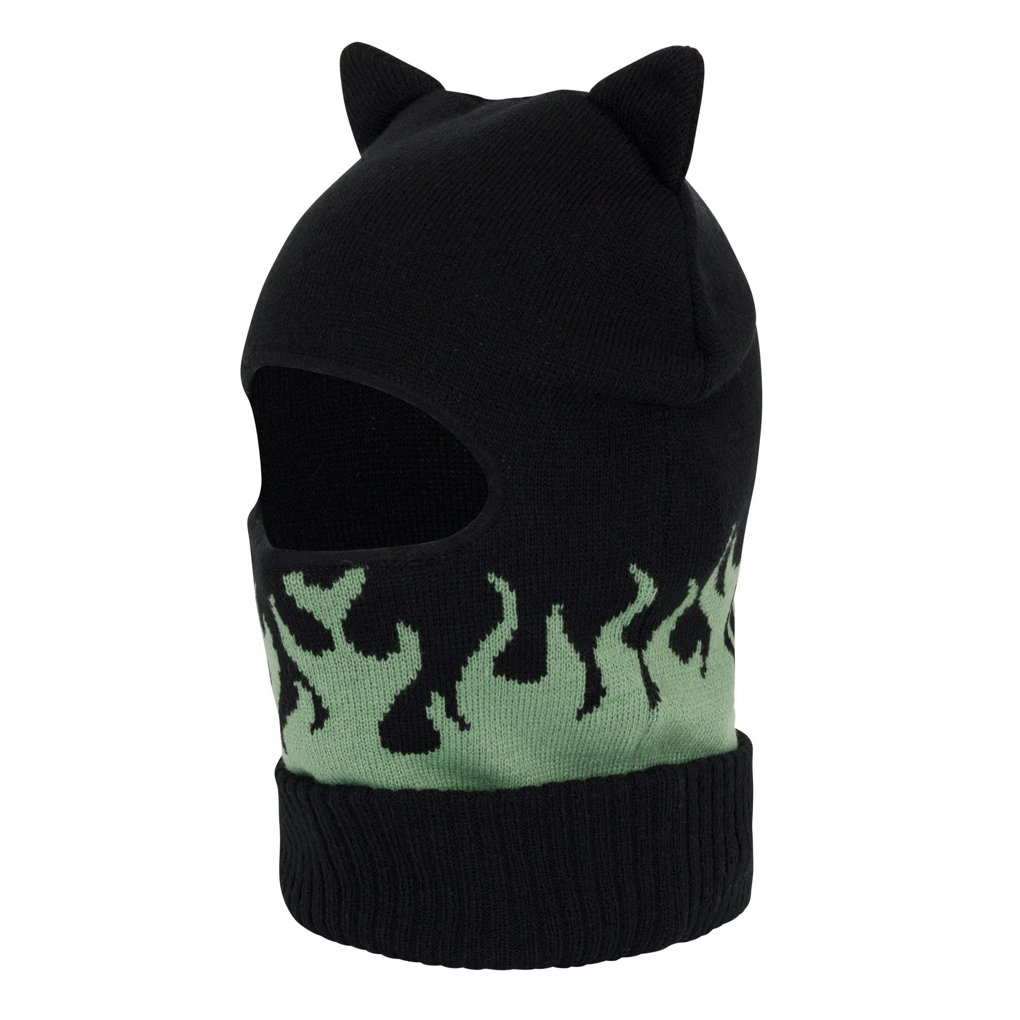 Volt Kitty Ears Balaclava (Black)