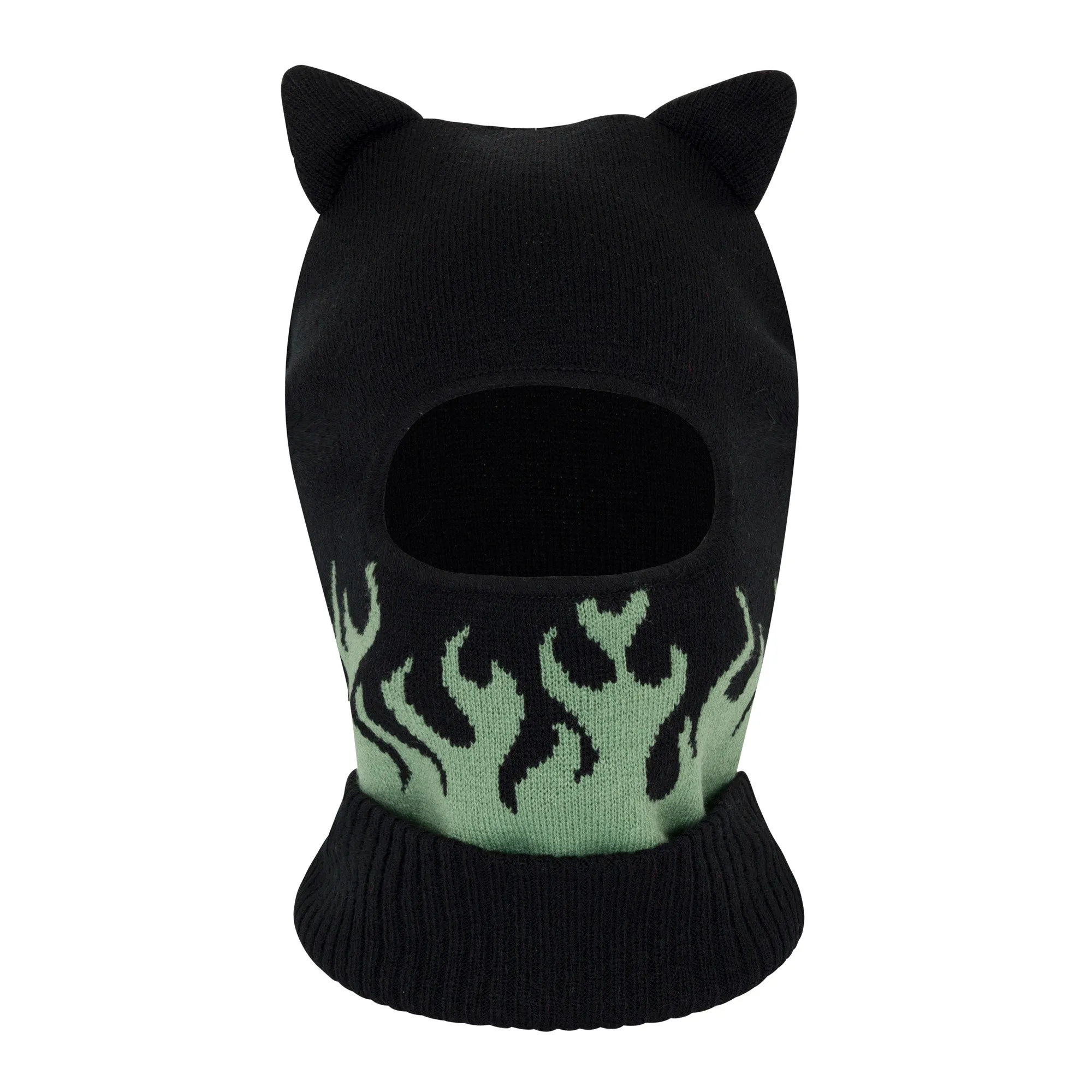 Volt Kitty Ears Balaclava (Black)