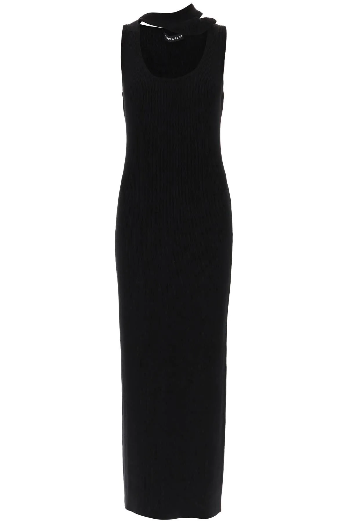 Y project ribbed knit maxi dress